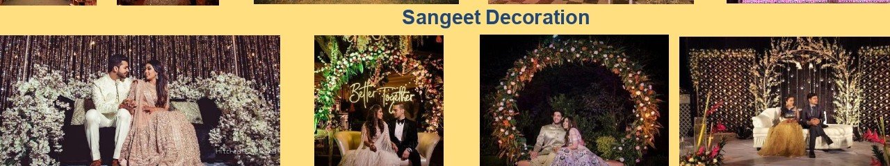 Reception Styling Decorations hero - Chana Jor Garam Artist Booking India