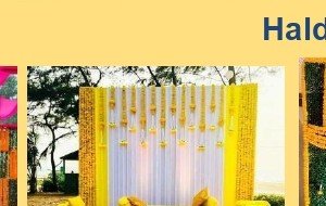 Umbrella Theme Mehendi Wall - Chana Jor Garam Artist Booking India