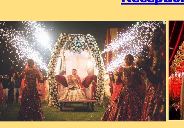 Floral Chariot Entry Moment - Chana Jor Garam Artist Booking India