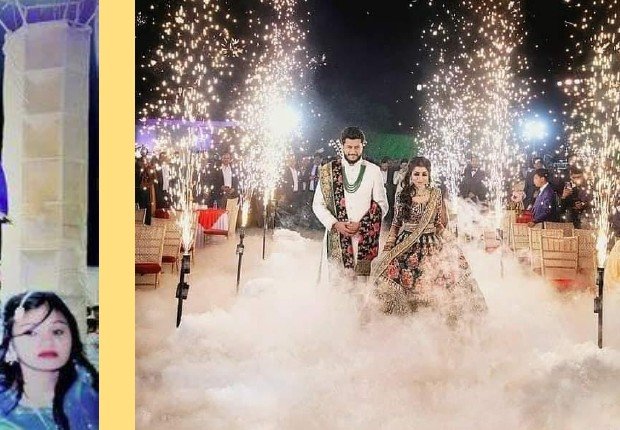 Fog & Sparkler Aisle - Chana Jor Garam Artist Booking India
