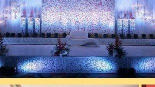 Ornate Pattern Stage - Chana Jor Garam Artist Booking India